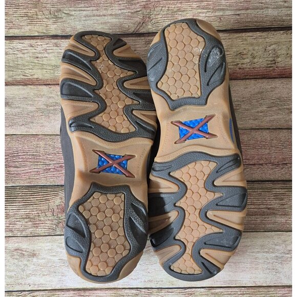 Twisted X Eco TWX Men's Gray Slip On Driving Moc Shoes Size 7.5W Antibacterial - Picture 10 of 12